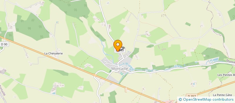 localisation de l'entreprise MONSIEUR BRIAN GEORGE  MONTAILLE