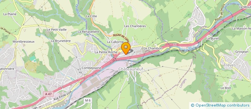 localisation de l'entreprise MONSIEUR BRIAN GODU  CHABANIERE