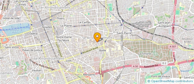 localisation de l'entreprise MONSIEUR BRIAN GONDOUIN à MARSEILLE
