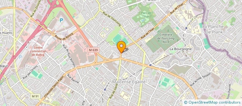 localisation de l'entreprise MONSIEUR BRIAN GUY  TOURCOING