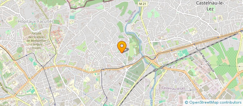 localisation de l'entreprise MONSIEUR BRIAN HAWKINS  MONTPELLIER