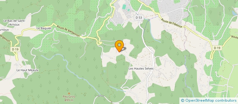 localisation de l'entreprise MONSIEUR BRIAN JACKSON POWNALL  SEILLANS