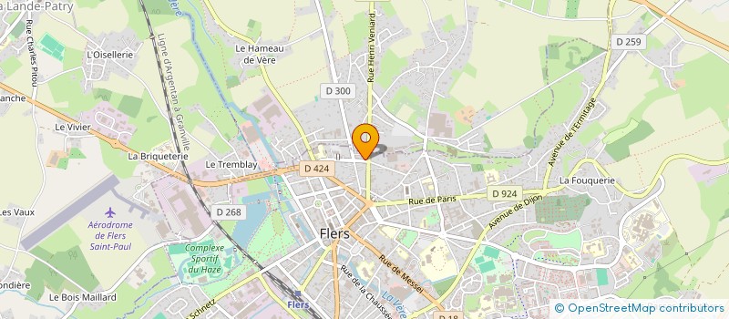localisation de l'entreprise MONSIEUR BRIAN JAMES à FLERS