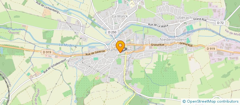 localisation de l'entreprise MONSIEUR BRIAN KLEIN  VAL-DE-MODER