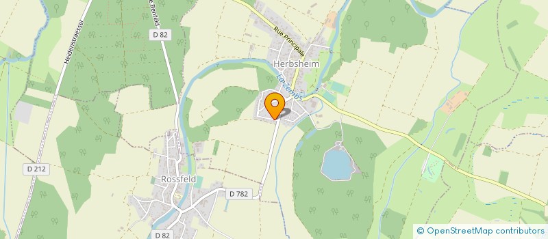 localisation de l'entreprise MONSIEUR BRIAN KOENIG  HERBSHEIM