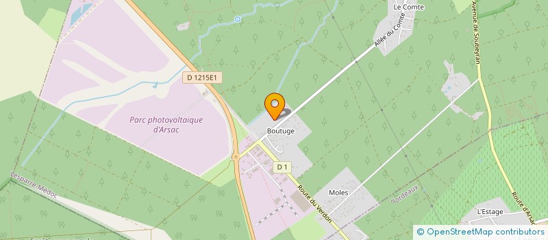 localisation de l'entreprise MONSIEUR BRIAN LACAZE  MERIGNAC