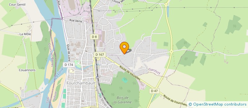 localisation de l'entreprise MONSIEUR BRIAN LAFAYE  GARCHIZY