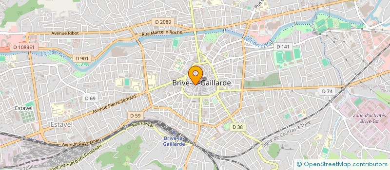 localisation de l'entreprise MONSIEUR BRIAN LATOUR à BRIVE-LA-GAILLARDE