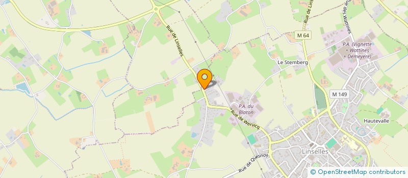 localisation de l'entreprise MONSIEUR BRIAN LEBBRECHT à LINSELLES