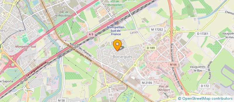 localisation de l'entreprise MONSIEUR BRIAN LEGRIS  LATTES