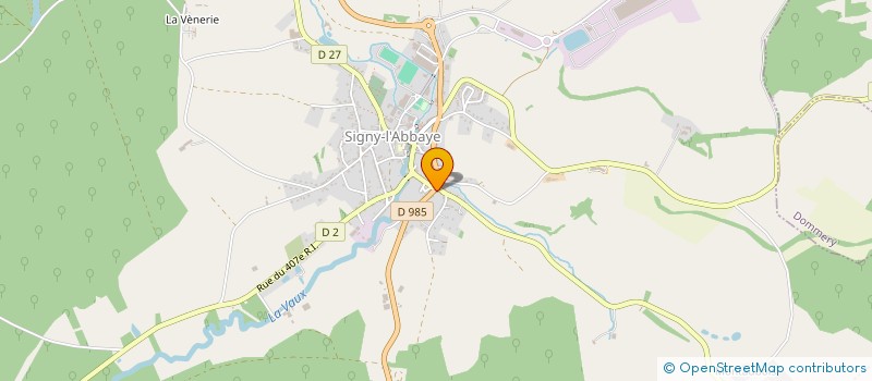 localisation de l'entreprise MONSIEUR BRIAN LEMAIRE  SIGNY-L'ABBAYE