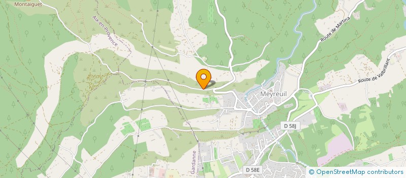 localisation de l'entreprise MONSIEUR BRIAN MACKLIN  MEYREUIL