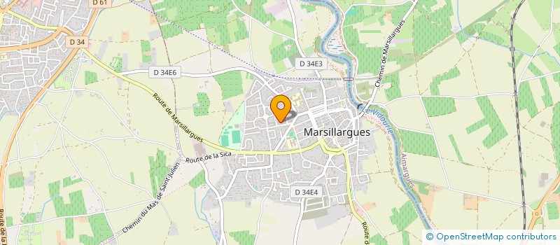 localisation de l'entreprise MONSIEUR BRIAN MATHE à MARSILLARGUES