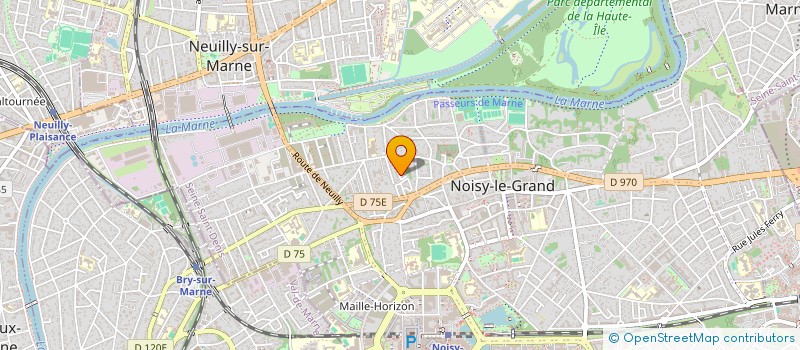 localisation de l'entreprise MONSIEUR BRIAN MEIRIM  NOISY-LE-GRAND