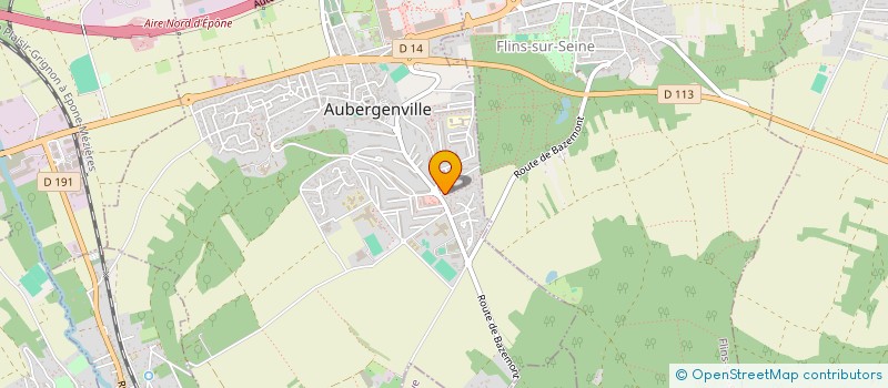 localisation de l'entreprise MONSIEUR BRIAN MELLIDEZ  AUBERGENVILLE