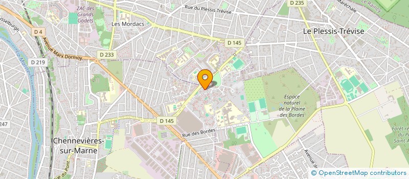 localisation de l'entreprise MONSIEUR BRIAN MENANTANGU  CHENNEVIERES-SUR-MARNE