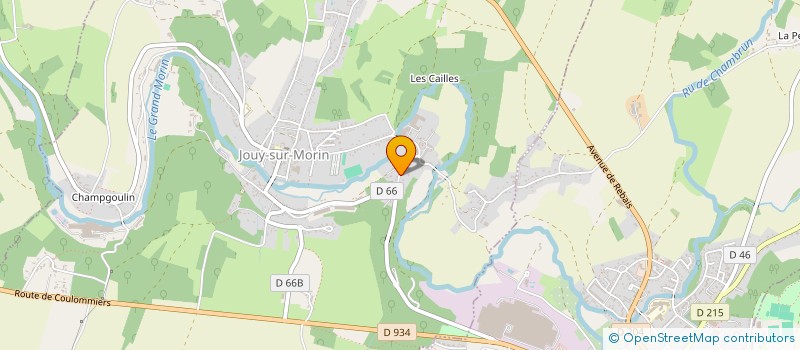 localisation de l'entreprise MONSIEUR BRIAN MONNEVEUX  JOUY-SUR-MORIN