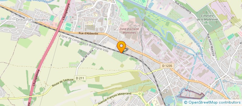 localisation de l'entreprise MONSIEUR BRIAN MOUFLIER  AMIENS