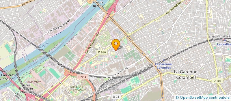 localisation de l'entreprise MONSIEUR BRIAN NGABU  NANTERRE