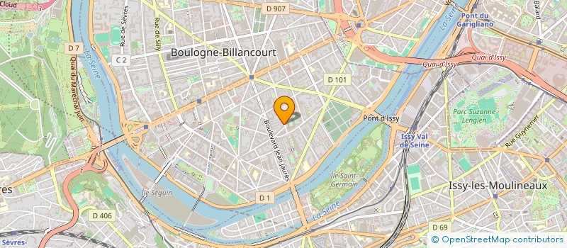 localisation de l'entreprise MONSIEUR BRIAN PADILLA à BOULOGNE-BILLANCOURT