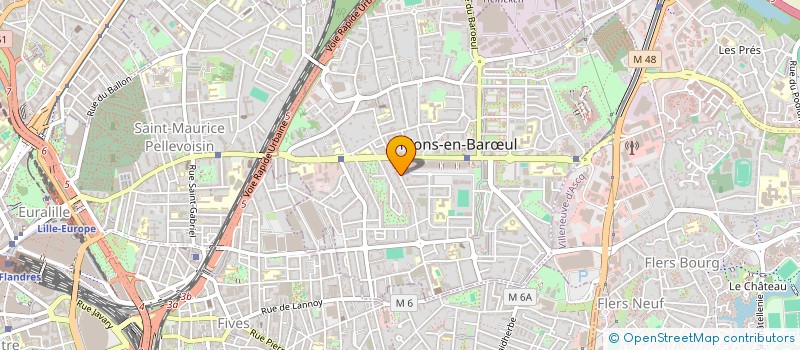 localisation de l'entreprise MONSIEUR BRIAN PARIDAENS  MONS-EN-BARUL