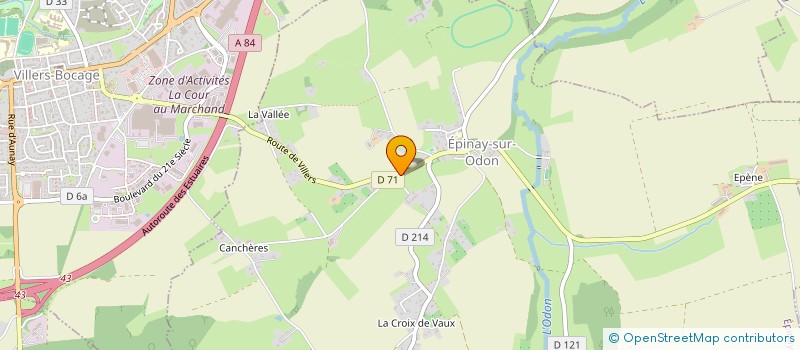 localisation de l'entreprise MONSIEUR BRIAN PIEPLU  AMAYE-SUR-SEULLES