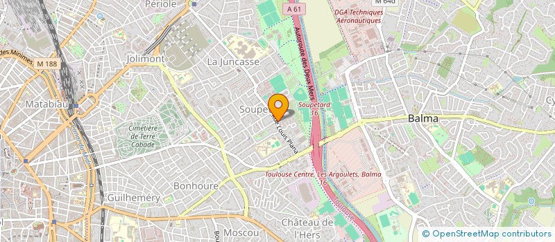 localisation de l'entreprise MONSIEUR BRIAN PIGOT à TOULOUSE