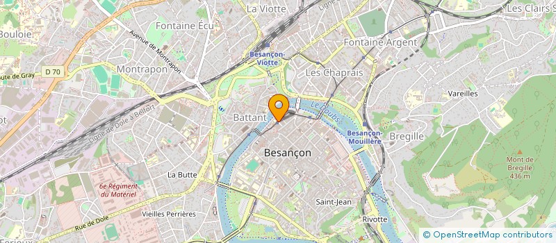localisation de l'entreprise MONSIEUR BRIAN RENAUDIN à BESANCON