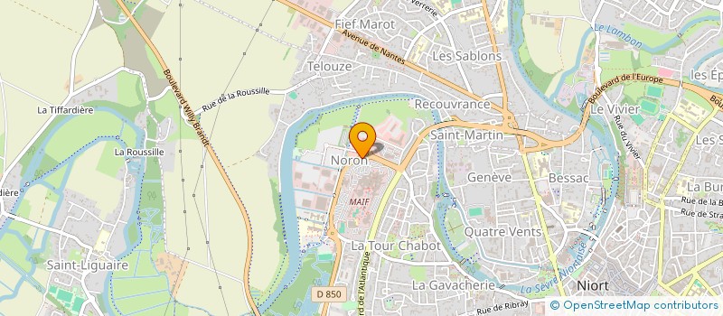 localisation de l'entreprise MONSIEUR BRIAN ROGERS à NIORT