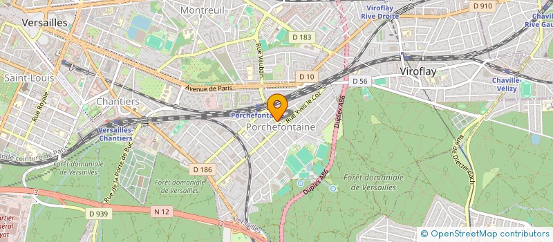 localisation de l'entreprise MONSIEUR BRIAN VILTROUVE à VERSAILLES