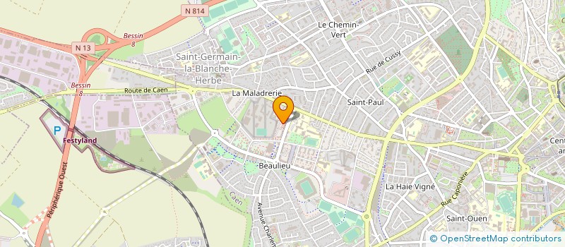 localisation de l'entreprise MONSIEUR BRIAN WINKLER à CAEN