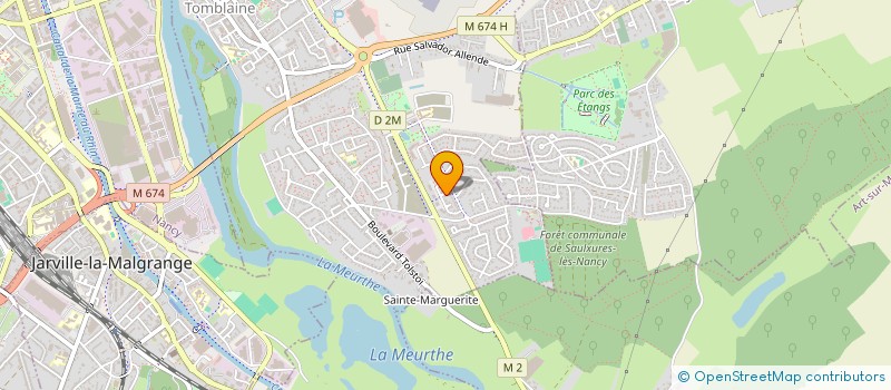 localisation de l'entreprise MONSIEUR BRICE ABRAHAM  TOMBLAINE