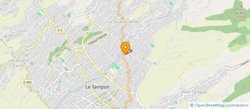 localisation de l'entreprise MONSIEUR BRICE AFFEJEE à LE TAMPON