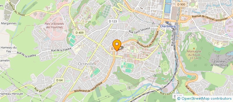 localisation de l'entreprise MONSIEUR BRICE AISSA  CHERBOURG-EN-COTENTIN