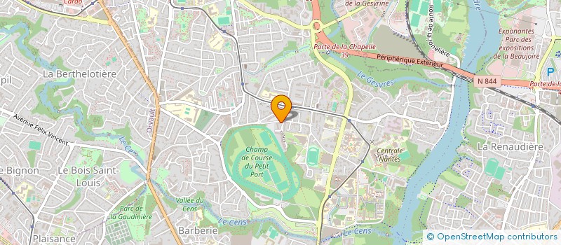 localisation de l'entreprise MONSIEUR BRICE ALBERT  NANTES