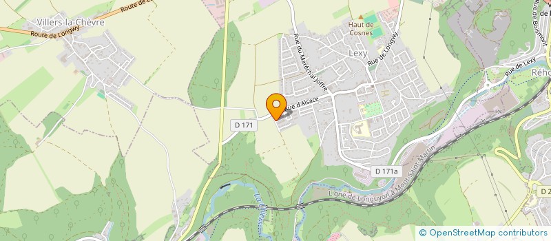 localisation de l'entreprise MONSIEUR BRICE AMATISTA  LEXY