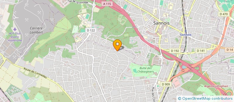 localisation de l'entreprise MONSIEUR BRICE AMMAR KHODJA à ARGENTEUIL