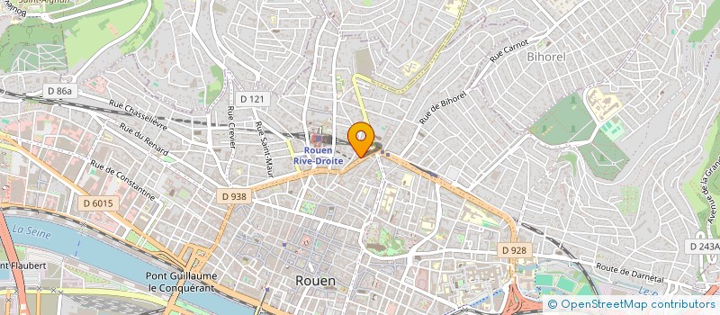 localisation de l'entreprise MONSIEUR BRICE ANTOINE  ROUEN