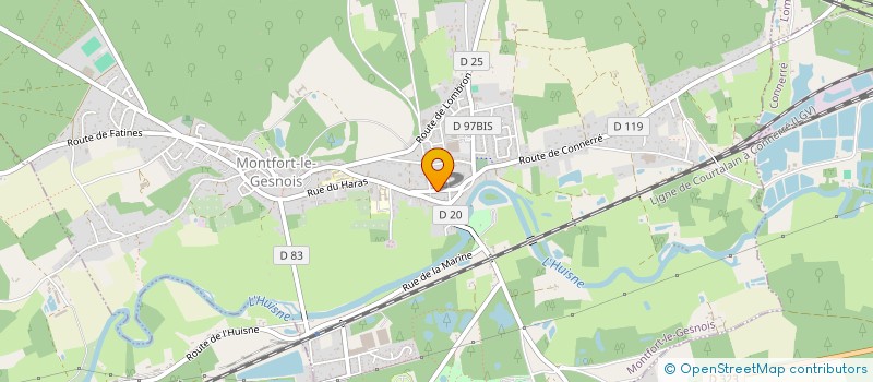 localisation de l'entreprise MONSIEUR BRICE ARNETTE  MONTFORT-LE-GESNOIS