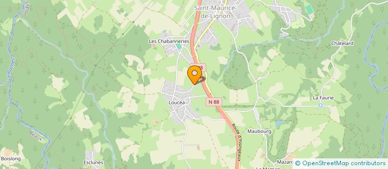 localisation de l'entreprise MONSIEUR BRICE BACHELARD à SAINT-MAURICE-DE-LIGNON