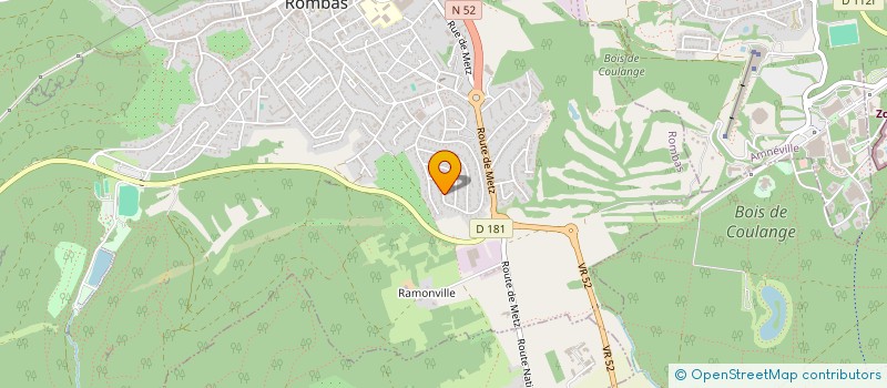 localisation de l'entreprise MONSIEUR BRICE BAGARD  ROMBAS