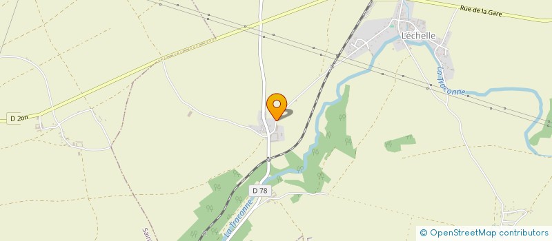 localisation de l'entreprise MONSIEUR BRICE BAILLY  LECHELLE