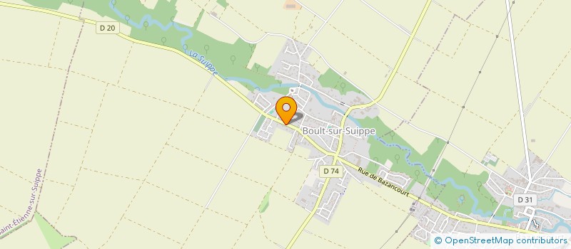 localisation de l'entreprise MONSIEUR BRICE BALDES  BOULT-SUR-SUIPPE