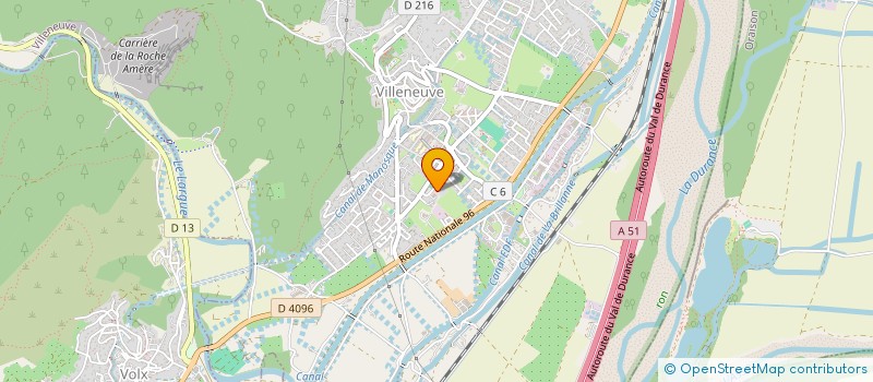 localisation de l'entreprise MONSIEUR BRICE BARBERO  VILLENEUVE