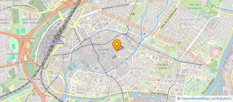 localisation de l'entreprise MONSIEUR BRICE BAUER à STRASBOURG