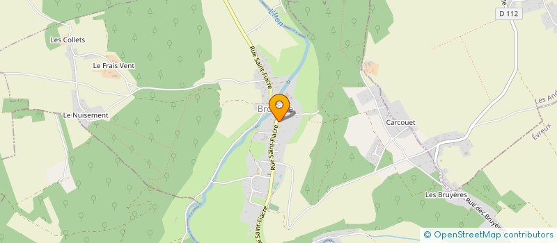 localisation de l'entreprise MONSIEUR BRICE BENOIT  BROSVILLE