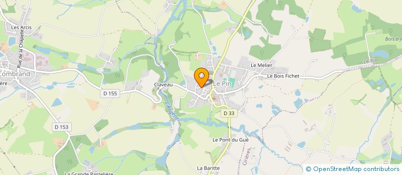 localisation de l'entreprise MONSIEUR BRICE BERARDINUCCI à LE PIN
