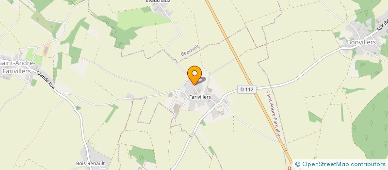 localisation de l'entreprise MONSIEUR BRICE BERTHIN  FROISSY