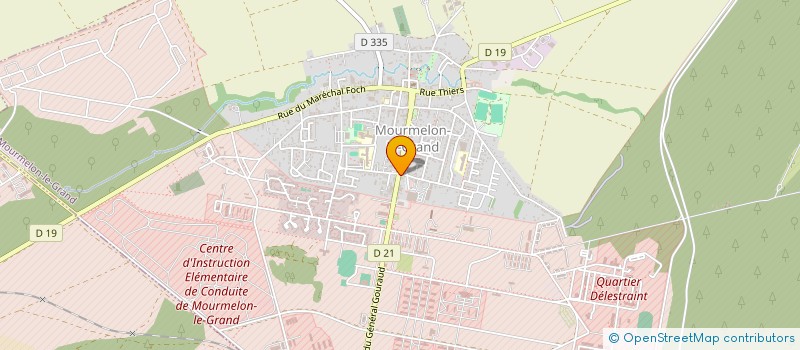 localisation de l'entreprise MONSIEUR BRICE BERWEILLER  MOURMELON-LE-GRAND