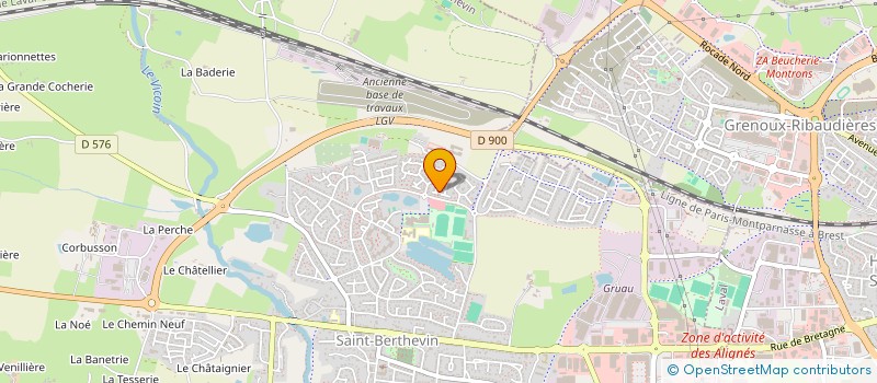 localisation de l'entreprise MONSIEUR BRICE BESANCON  SAINT-BERTHEVIN